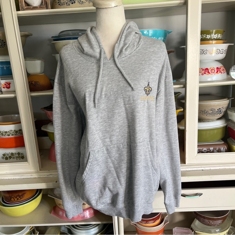 Dunbrooke Saints Gray Sports Illustrated Hooded Sweatshirt - Size XL